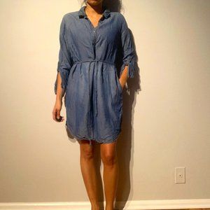 Time and Tru Chambray Style Dress M